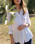 Women's Pure Linen Shirt