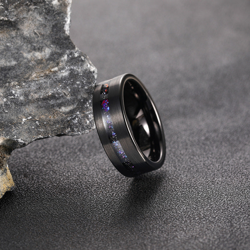 Galaxy Tungsten Ring Men