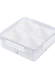 Compartment Fruit Plate Candy Storage Box