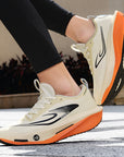 Men’s Shock-Absorbing Sports Running Shoes – Lightweight Popcorn Sole Casual Sneakers