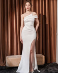 Women’s Elegant Banquet Long Fishtail Dress – Sleeveless Evening Gown