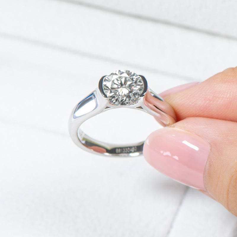 2 Carat Moissanite Ring WOMEN