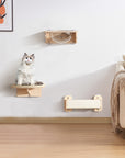 3 Pieces Of Cat Wall Furniture With Capsule Bed ( USA ONLY + 3 TO 5 DAYS SHIPPING)