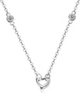 Heart-shaped Pendant Clavicle Chain