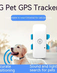 4G Pet Locator GPS BeiDou Dogs And Cats Sheep Anti-lost Waterproof Collar Remote Positioning Tracker