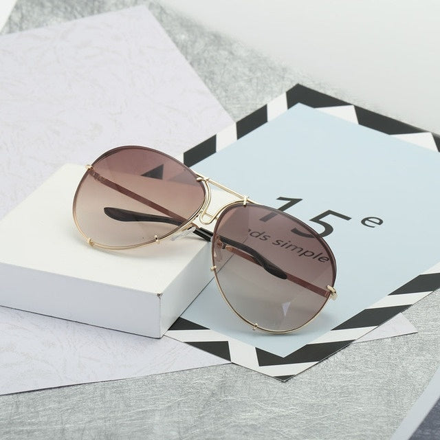 Women&#39;s  Lens Sunglasses Gradient Color