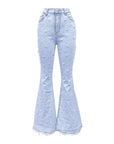 Stretch Micro-nail Pearl Jeans