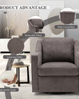 Rotating Decorative Chair ( USA ONLY + 3 TO 5 DAYS SHIPPING)