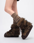 Thick Bottom Increased Fur Short Snow Boots women