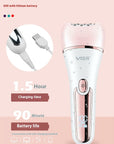 Six-in-one Women's Electric Plucking Hair Removal Device Suit