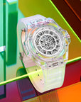 Automatic Mechanical Watch unisex Transparent