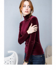 Women Shirts Long Sleeve Bottoming Shirts