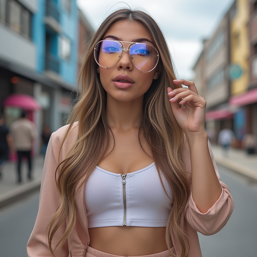 Women&#39;s  Lens Sunglasses Gradient Color