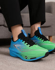 Men’s Shock-Absorbing Sports Running Shoes – Lightweight Popcorn Sole Casual Sneakers