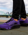 Men’s Shock-Absorbing Sports Running Shoes – Lightweight Popcorn Sole Casual Sneakers