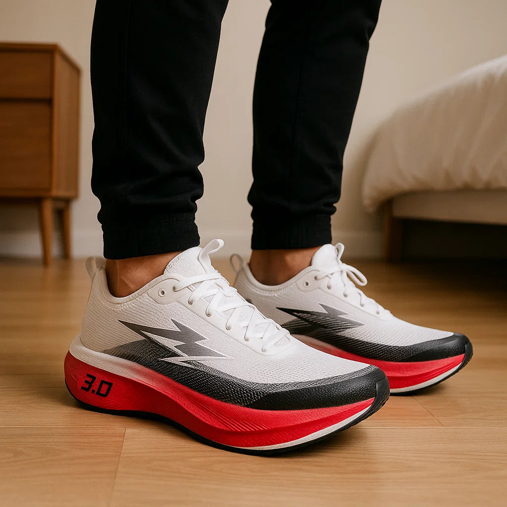Men’s Racing Carbon Plate Running Shoes – High-Performance Marathon Sneakers