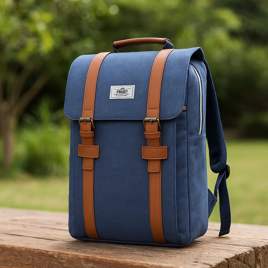 Unisex Canvas Computer Backpack – Waterproof Nylon Sports Fashion Bag