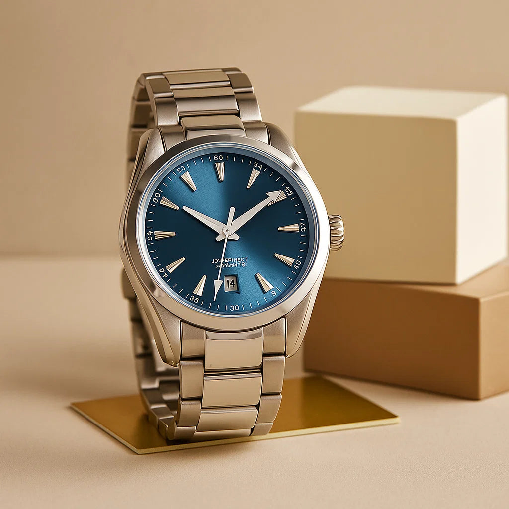 Men&#39;s Stainless Steel Automatic Watch – Precision Meets Timeless Elegance
