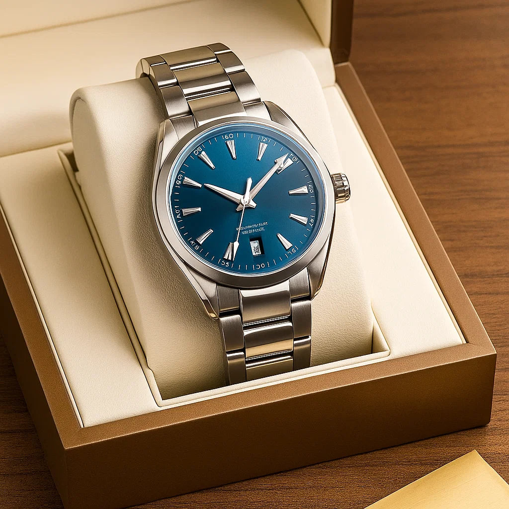 Men&#39;s Stainless Steel Automatic Watch – Precision Meets Timeless Elegance