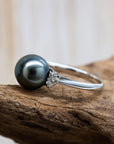 women's Natural Deep Sea Nanyang Pearl Ring – Genuine Seawater Pearl Luxury Jewelry