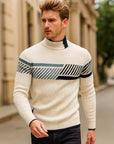 Men’s Thickened Cotton Sweater – Loose-Fit Modal Pullover for Autumn Leisure Wear