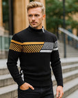 Men’s Thickened Cotton Sweater – Loose-Fit Modal Pullover for Autumn Leisure Wear