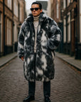 Men’s Cloak Plush Coat – Casual Warmth with Effortless Street Style