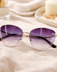 Women’s Small-Frame UV Protection Sunglasses – Elegant Personality Gradient Fashion Shades